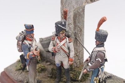 Lot 1903 - A 54mm scale handpainted military figure...