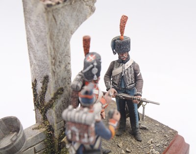 Lot 1903 - A 54mm scale handpainted military figure...