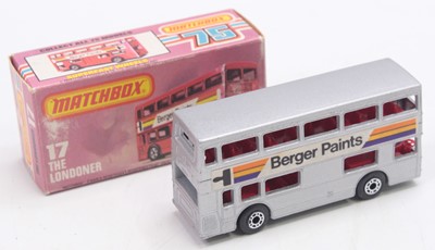 Lot 1481 - A Matchbox Superfast No. 17B Londoner Bus,...