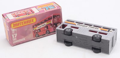 Lot 1481 - A Matchbox Superfast No. 17B Londoner Bus,...