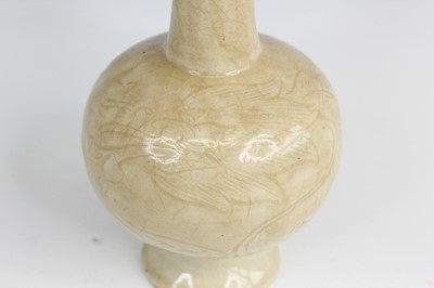 Lot 2103 - A Chinese Song/Yuan-style ‘dragon’ bottle vase,...