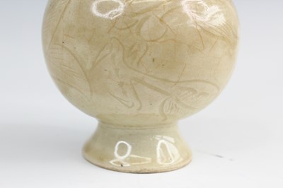 Lot 2103 - A Chinese Song/Yuan-style ‘dragon’ bottle vase,...