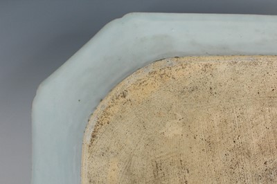 Lot 2032 - A Chinese blue and white serving dish, Qing...