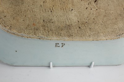 Lot 2032 - A Chinese blue and white serving dish, Qing...