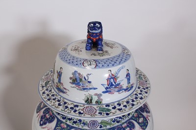 Lot 2083 - A pair of large Chinese ‘Eight Immortals’...