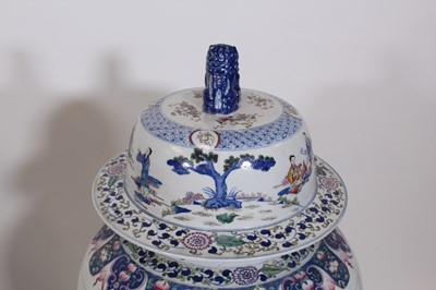 Lot 2083 - A pair of large Chinese ‘Eight Immortals’...