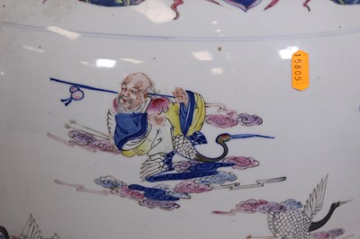 Lot 2083 - A pair of large Chinese ‘Eight Immortals’...
