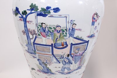 Lot 2083 - A pair of large Chinese ‘Eight Immortals’...