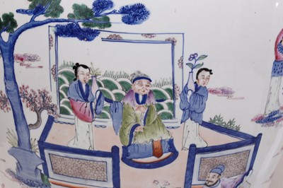 Lot 2083 - A pair of large Chinese ‘Eight Immortals’...