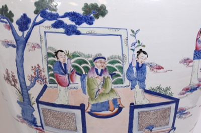 Lot 2083 - A pair of large Chinese ‘Eight Immortals’...