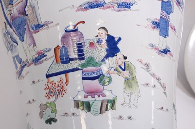 Lot 2083 - A pair of large Chinese ‘Eight Immortals’...