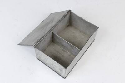 Lot 2057 - A set of three Chinese metal wares, circa 1900,...