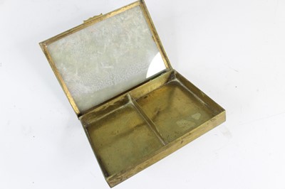 Lot 2057 - A set of three Chinese metal wares, circa 1900,...