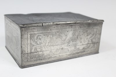 Lot 2057 - A set of three Chinese metal wares, circa 1900,...