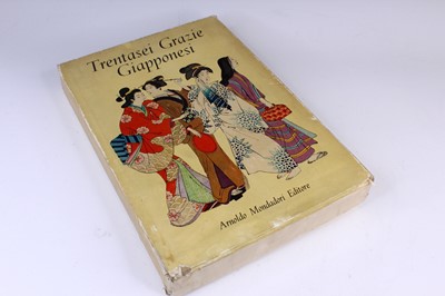 Lot 2246 - A Japanese woodblock prints book “Trentasei...