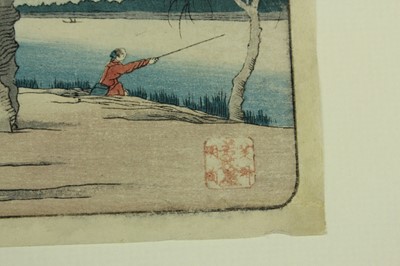 Lot 2239 - A group of three Japanese woodblock prints...