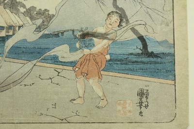 Lot 2239 - A group of three Japanese woodblock prints...