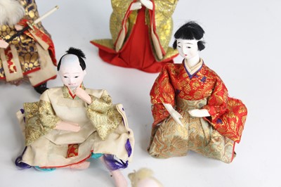 Lot 552 - A group of thirteen Japanese "Girl's Day'"...