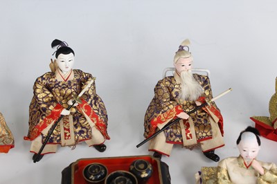 Lot 552 - A group of thirteen Japanese "Girl's Day'"...