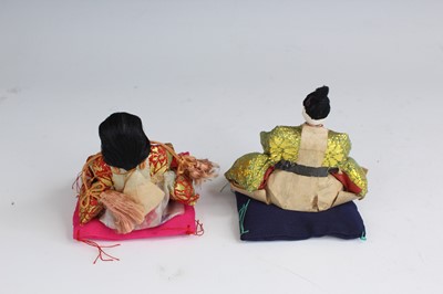 Lot 552 - A group of thirteen Japanese "Girl's Day'"...