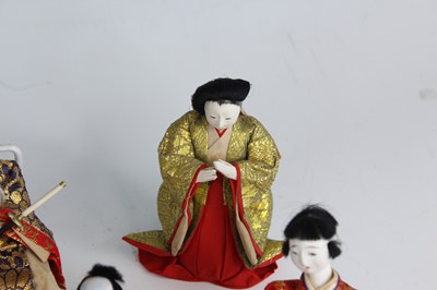Lot 552 - A group of thirteen Japanese "Girl's Day'"...