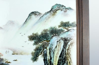 Lot 2096 - A Chinese hardwood table screen with an...