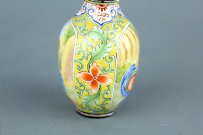 Lot 2007 - A Chinese painted enamel ‘ladies’ snuff bottle,...