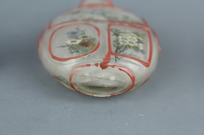 Lot 2020 - A set of four Chinese inside-painted glass...