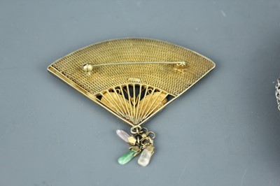 Lot 2059 - A Chinese white metal filigree ‘dragon’...