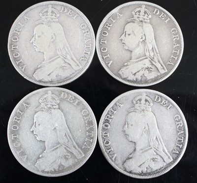 Lot 2402 - Great Britain, 1889 double florin, Victoria...