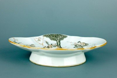 Lot 2077 - A Chinese polychrome enameled ‘Eight...