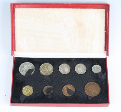 Lot 2371 - Great Britain, 1950 nine-coin set, George VI,...