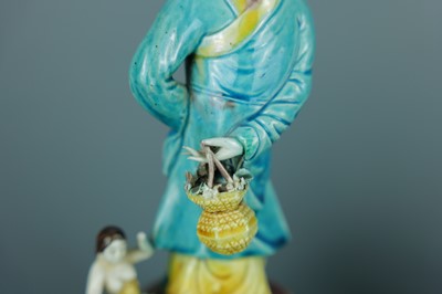 Lot 2075 - A pair of Chinese ‘Eight Immortals’ porcelain...