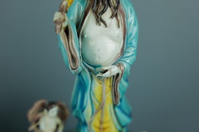 Lot 2075 - A pair of Chinese ‘Eight Immortals’ porcelain...