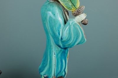 Lot 2075 - A pair of Chinese ‘Eight Immortals’ porcelain...