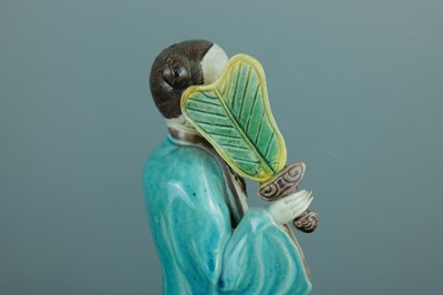 Lot 2075 - A pair of Chinese ‘Eight Immortals’ porcelain...