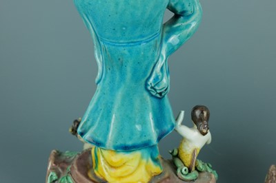 Lot 2075 - A pair of Chinese ‘Eight Immortals’ porcelain...