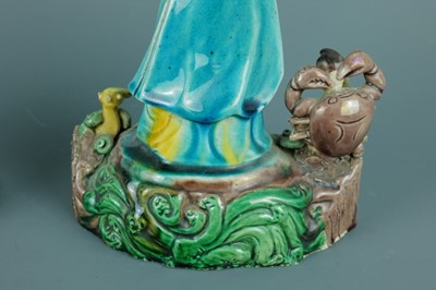 Lot 2075 - A pair of Chinese ‘Eight Immortals’ porcelain...