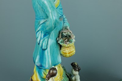 Lot 2075 - A pair of Chinese ‘Eight Immortals’ porcelain...