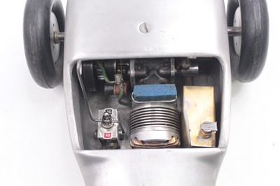 Lot 13 - McCoy Hot Rod Tether Car McCoy 60 black case...