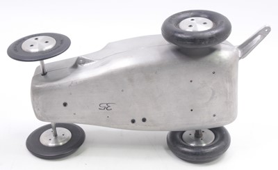 Lot 13 - McCoy Hot Rod Tether Car McCoy 60 black case...
