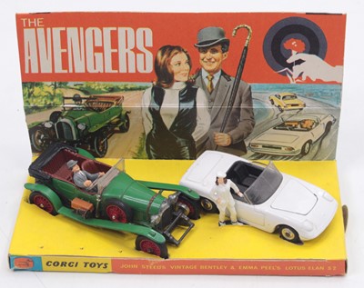 Lot 1283 - Corgi Toys Gift Set No.GS40 "The Avengers"...