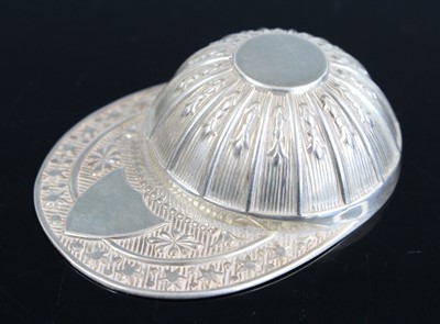 Lot 3506 - A novelty silver tea caddy spoon in the form...