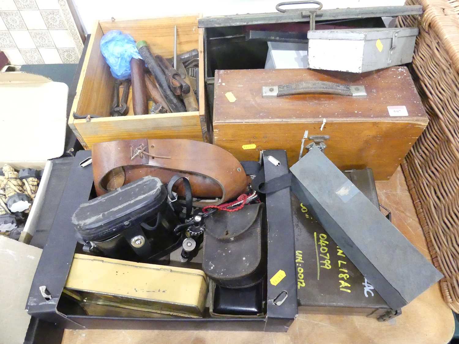 Lot 597 - A large collection of workman's tools, to...
