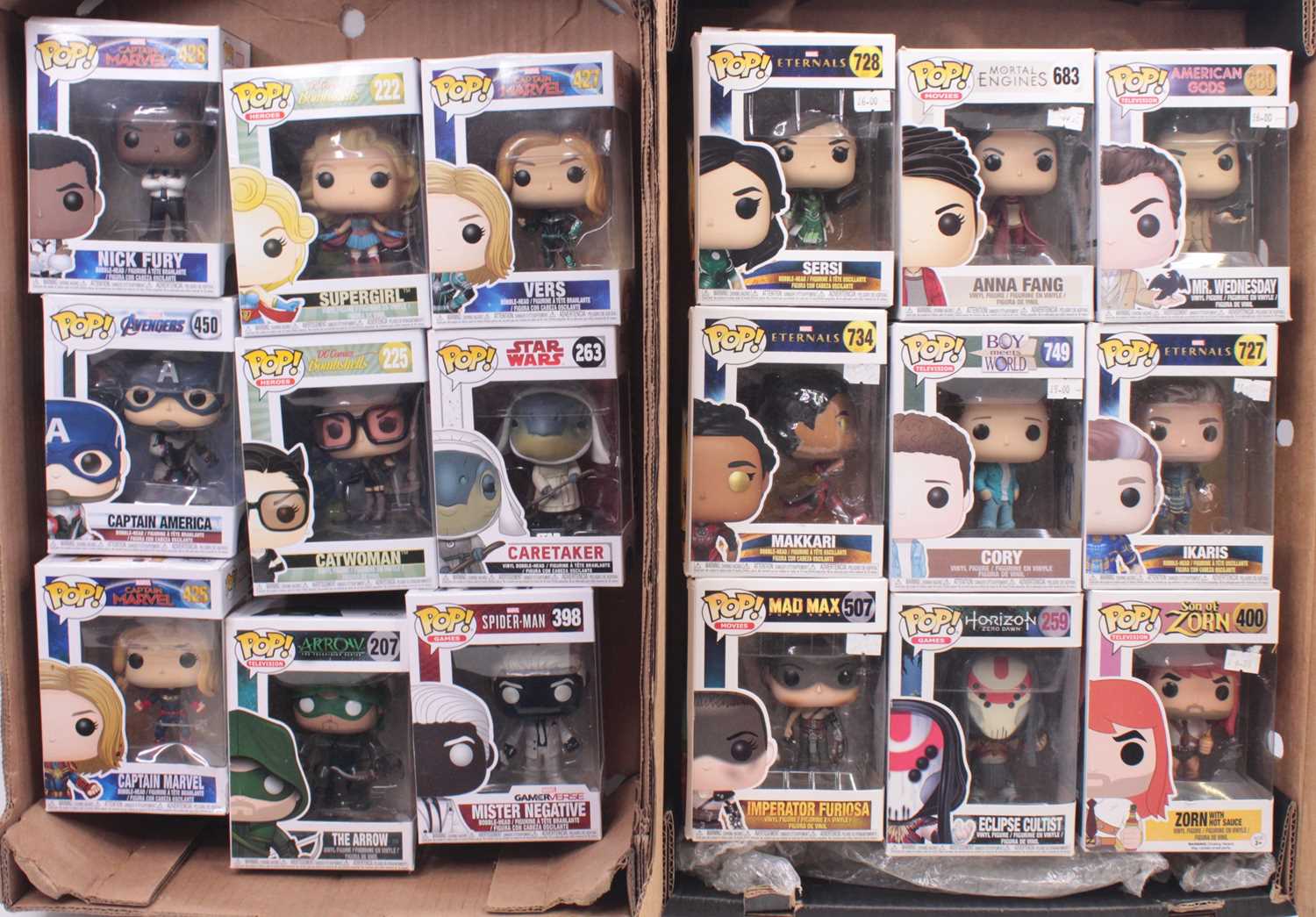 Lot 1417 - Funko Pop Vinyl group of 18 TV and...