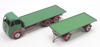 Lot 2048 - Shackleton Foden clockwork 6-wheeled lorry, in...