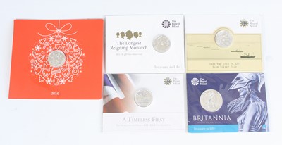 Lot 2038 - The Royal Mint, SS Gairsoppa Britannia 2014 UK...