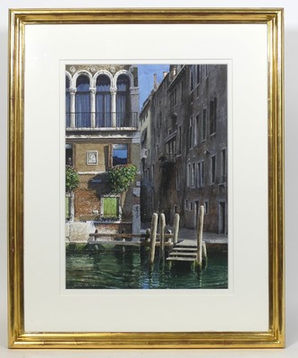 Lot 286 - Jonathan Pike (b.1949) - On the Grand Canal,...