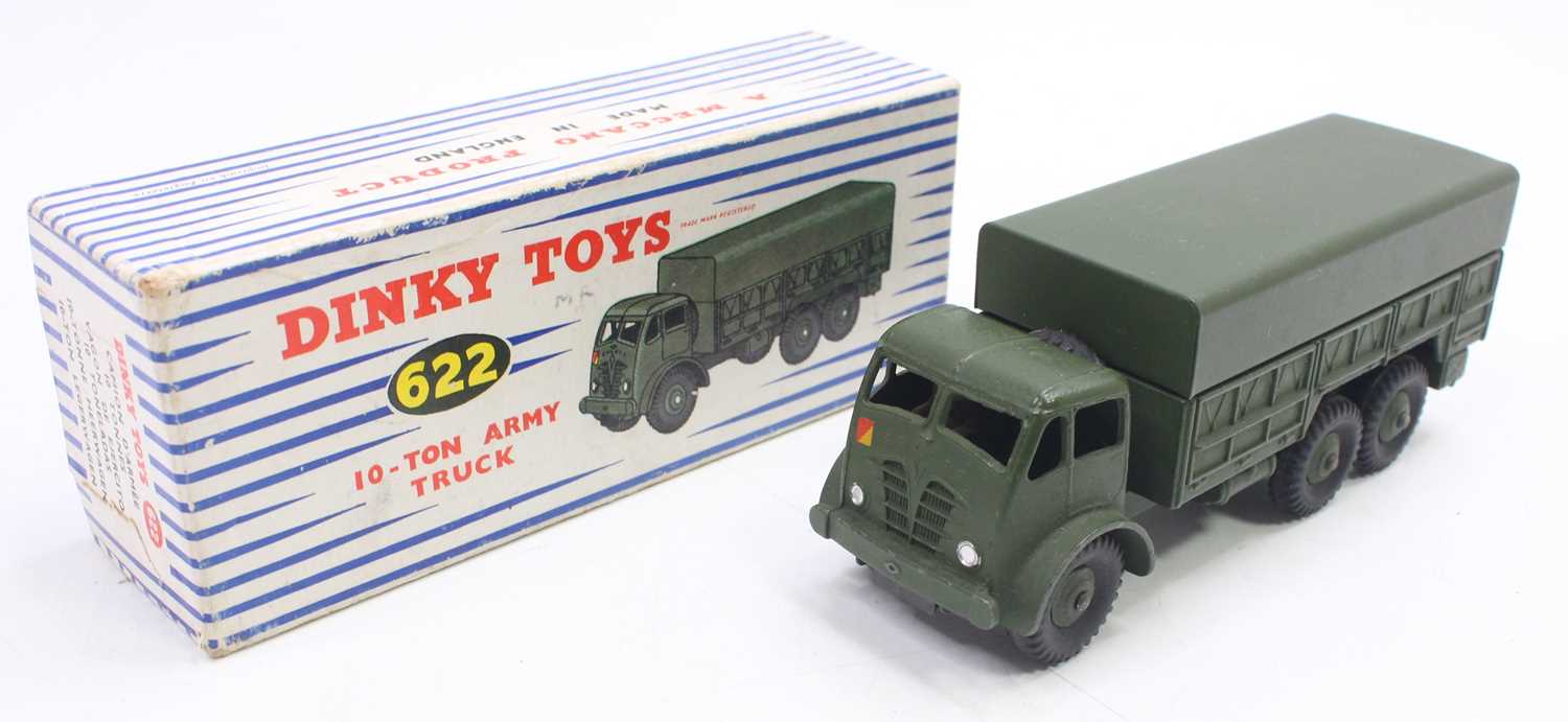 Lot 1163 - Dinky Toys No. 622 Ten Ton Army Truck,...