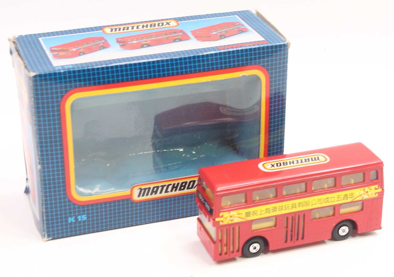 Lot 1554 - Matchbox Superkings K15 Routemaster Bus,...